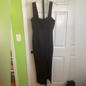 ASOS Black Strapless Dress